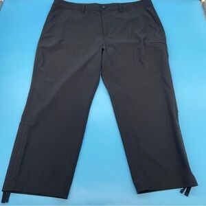 Eddie Bauer Stretch Ripstop Crop Pants with Side Zipper Cargo Pocket Pants 16